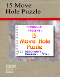 15 Move Hole Puzzle - box cover